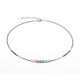 Coeur de Lion Cube Story minimalista többszínű nyaklánc 5027/10-1578