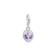 Thomas Sabo  Ezüst ufo charm lila tűzzománccal és cirkóniával 2049-041-13