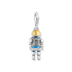 Thomas Sabo Ezüst asztronauta charm tűzzománccal és cirkóniával 2037-691-7