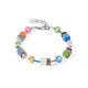 Coeur de Lion GeoCUBE iconic multikolor boho karkötő 4905/30-1583