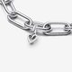 Pandora ékszer ME szabadkézi szív mini függő charm 793048C00