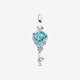 Pandora ékszer  Kék muránói üveg hőlégballon Unicef charm 792792C01