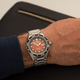 Roamer Rockshell Mark III Scuba férfi búváróra narancs számlappal 220858410550
