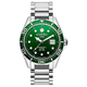 Roamer Rockshell Mark III Scuba férfi búváróra zöld számlappal 220858417550