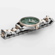 Roamer Sportiva diamond limited edition bicolor női óra zöld számlappal 865847497050