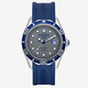 Roamer Rockshell Mark III Scuba szürke férfi búváróra kék kaucsuk szíjjal 867833415502