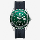 Roamer Rockshell Mark III Scuba zöld férfi búváróra fekete kaucsuk szíjjal 867833417502
