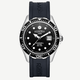 Roamer Rockshell Mark III Scuba fekete férfi búváróra fekete kaucsuk szíjjal 867833418502