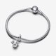 Pandora ékszer Disney Mickey egér fej sziluett függő charm 793031C01