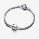 Pandora ékszer Áttört szikrázó csillagok ezüst charm 792827C01