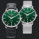 Roamer Valais zöld számlapos dupla szíjas férfi óra 988833417505