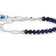 Thomas Sabo Charmista coin ezüst karkötő kék napkővel 