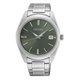 Seiko Classic fémszíjas zöld számlapos férfi kvarc karóra SUR527P1