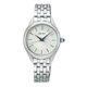 Seiko Classic fémszíjas, fehér számlapos női karóra SUR537P1