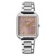 Seiko Essentials rózsaszín számlapos női karóra SWR077P1