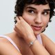Pandora ékszer Disney Hamupipőke kék muránói üveg charm 793073C00