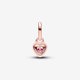 Pandora ékszer ME rózsaszín chakra szív rozé mini függő charm 783042C01