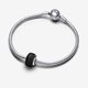 Pandora ékszer Fekete mini muránói üveg charm 793117C00
