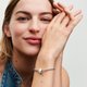 Pandora ékszer Fehér mini muránói üveg charm 793118C00