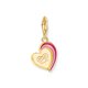 Thomas Sabo Aranyozott ezüst piros szív charm 2117-427-10