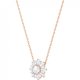 Swarovski Rozé nyaklánc swarovski napsugár kristállyal 5492264