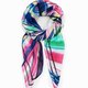 Desigual Powercolor pliszírozott színes sál 24SAWA35