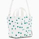 Desigual New splatter valdivia zöld fehér táska 24SAXP60