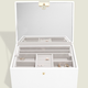 Stackers Fehér pebble classic luxus ékszer doboz 76310