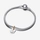 Pandora ékszer Nagymama háza kéttónusú függő charm 763205C00