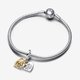 Pandora ékszer Kéttónusú függő MOM charm gyémánttal 763237C01