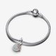 Pandora ékszer Kulcs és boldogság kéttónusú függő charm 783236C01
