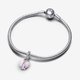Pandora ékszer Opálfényű szív függő ezüst charm 793202C01