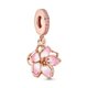 Pandora ékszer Cseresznyevirág rozé függő charm 780667C01