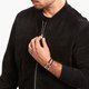 Thomas Sabo Fonott fekete bőr férfi karkötő 