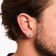 Thomas Sabo Fél pár ezüst fülbevaló vésett mintával és cirkóniával H2283-643-11