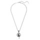 Swarovski Ruthénium bevonatú hattyús nyaklánc 5680868