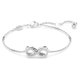 Swarovski Hyperbola ezüst színű végtelen karkötő 5679664