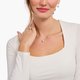Thomas Sabo  Ezüst nyaklánc áttetsző szív alakú medállal KE2211-051-14-L45v