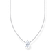 Thomas Sabo  Ezüst nyaklánc áttetsző csepp alakú medállal KE2213-051-14-L45v