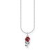 Thomas Sabo Ezüst nyaklánc vörös rózsa medállal KE2219-664-10-L45v