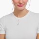 Thomas Sabo Ezüst nyaklánc rózsaszín kereszt medállal KE2226-051-9-L45v