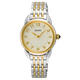 Seiko Seiko bicolor szíjas arany számlapos női karóra SUR562P1