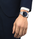 Tissot Gentlemam kék számlapos quartz férfi óra T1274101104100