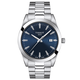 Tissot Gentlemam kék számlapos quartz férfi óra T1274101104100