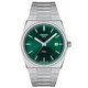 Tissot PRX quartz zöld számlapos karóra T1374101109100