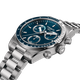 Tissot PR516 kék számlapos quartz chronograph férfi óra T1494171104100