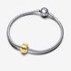 Pandora ékszer Arany mini muránói üveg charm 793353C00