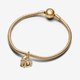 Pandora ékszer Shine pálma levél charm 763349C01