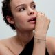 Pandora ékszer Forgó kerekű kéttónusú bicikli függő charm 763354C01