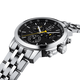 Tissot PRC 200 fekete számlapos chronograph férfi karóra T1144171105700